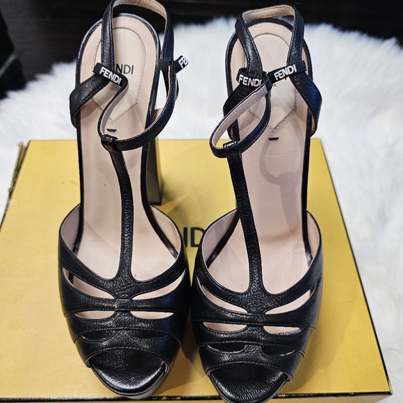 FENDI PLATFORMS SANDALS - Picture 7 of 7